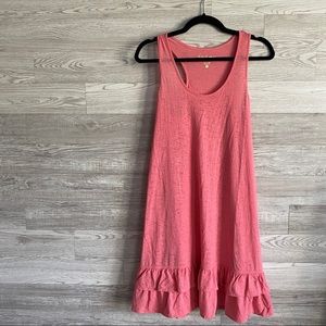 Lilly Pulitzer Pink Cotton Tank Dress - Size S